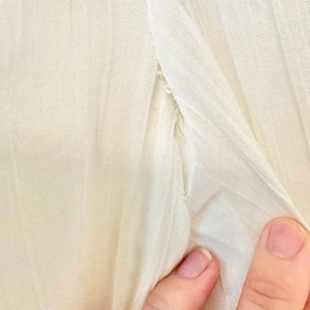 Vintage 1970s Wedding Dress -  Gunne Sax Style Cottagecore Wedding Dress Size 2 - Picture 9 of 10